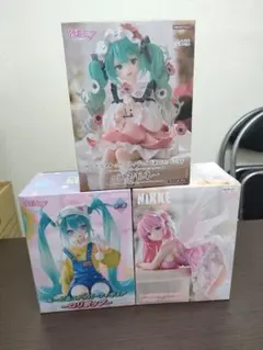 ど*た様 【在庫処分オークション】ぬーどるストッパーフィギュア　3体セット