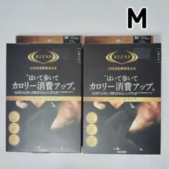 M ライザップ グンゼ メンズ パワーシートタイプ レギンス 2枚