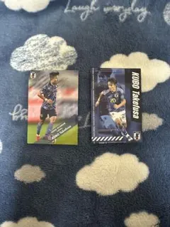 サッカー日本代表 サムライブルー 久保建英 ウエハースカード