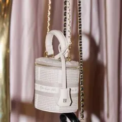 herlipto Jacquard Mini Vanity Bag