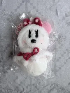 ディズニー　25周年　クリスマス　ミニー雪だるま