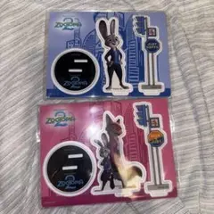 ズートピア2 アクリルスタンド ニック ジュディ セット