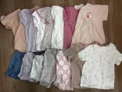 女の子80cm 夏服　まとめ売り14点