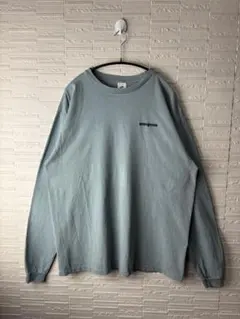 90s USA製ヴィンテージ　パタゴニア　patagonia ロングロゴTシャツ