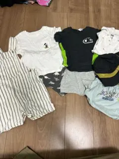 男の子夏服まとめ売り　サイズ80 チャンピオン　西松屋　保育園着　Tシャツ