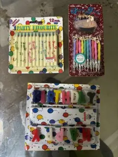 誕生日&クリスマス　キャンドルセット