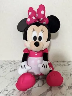 namco限定　ミニーマウス　赤いほっぺスーパーラージぬいぐるみ
