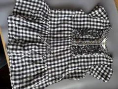 3can4on チェック柄ワンピース 90