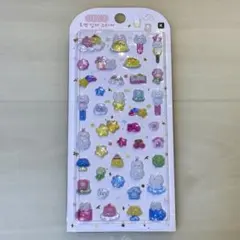 【新品・韓国シール】ねこ　ドロップドロップ