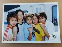 嵐　公式写真　集合　2002 　 旧ロゴ　ハワイ