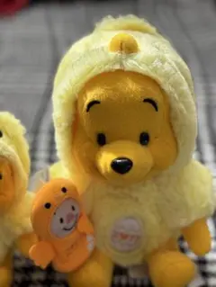 プーさん　ぬいぐるみ2体セット ディズニー　2017年　干支　とり年　未使用