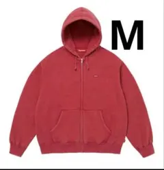 Small Box Zip Up Hooded Sweatshirt