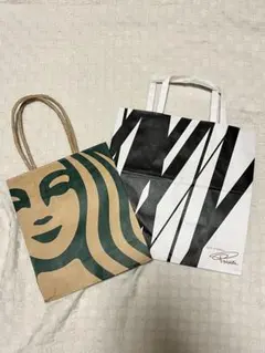 スターバックス Princi ショップ袋 2枚セットのサムネイル
