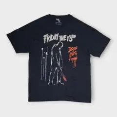 FRIDAY THE 13TH ジェイソンt 金曜日 ムービー プリント公式 L