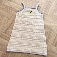 H&M 刺繍ディティール コットンワンピース 2-4Y