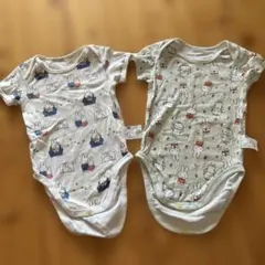 UNIQLO ミッフィー　90 ロンパース2点セット 半袖