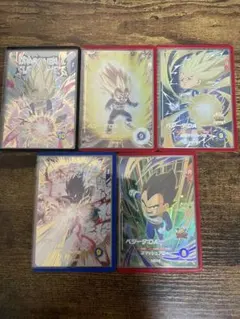 ドラゴンボールダイバーズ　ベジータ5枚セット