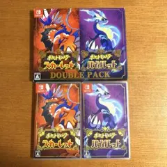 ポケットモンスター　スカーレット　バイオレット　ダブルパック　プロモ無し