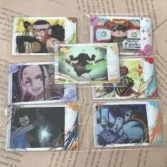 イタジャガ ワンピース with プラマイド カード 麦わらの一味 7枚セット