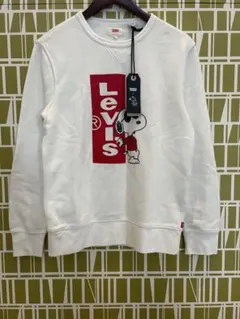 リーバイス×ピーナッツ コラボ スウェット 白 S スヌーピーのサムネイル