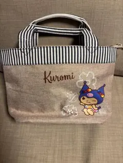 サンリオ クロミ 日焼け トートバッグ 麻のサムネイル