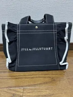 JILL by JILLSTUART フリルトートバッグ ブラック　小