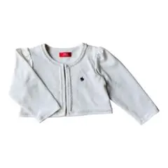 POLO ラルフローレン カーディガン 100 ホワイト キッズ ベビー 上品