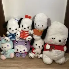 ポチャッコ　ぬいぐるみセット　サンリオ　まとめ売り