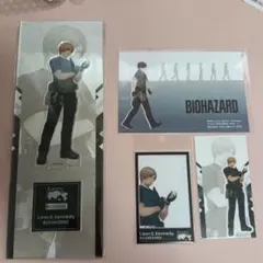 バイオ名作劇場 アクリルスタンド レオン 2点セット バイオハザード