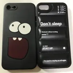 iPhone 7/8用キャラクターケース Don't sleep デザイン