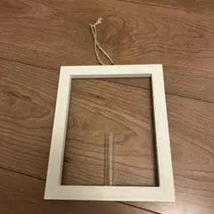 木製フレーム型フラワーベース