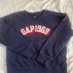 GAP KIDS トレーナー ネイビー Lサイズ 1969