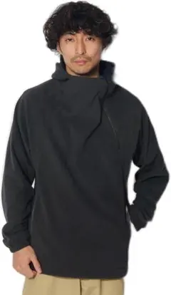 【最終値下げ】Snow Peak Micro Fleece Hoodie L 黒のサムネイル