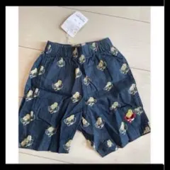 ヒスミニデニム風ショットパンツ