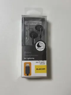 (13) ELECOM Lightning接続 ヘッドホンマイク