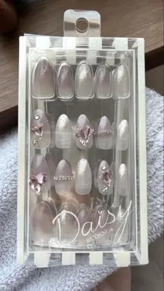 ネイルチップ ピンク