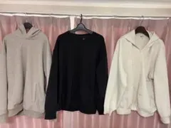 ユニクロC スウェット　3点セット