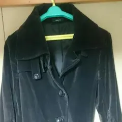 コムサイズム ベロアコート