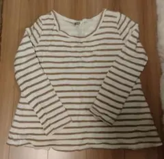 マタニティ 授乳服 Mサイズ ストライプカットソー