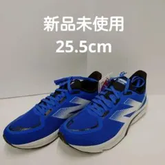 ニューバランス メンズ スニーカー27cm グレイシュブルー ランニング 
