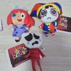 アメイジング デジタル サーカス　マスコット　ガングル　ポムニ　ラガタ