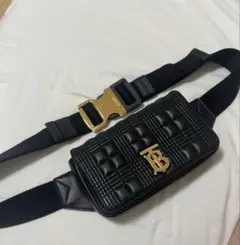BURBERRY TBロゴ付きキルティングショルダーバッグのサムネイル