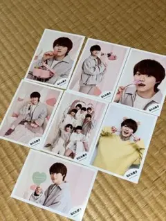 なにわ男子 大橋和也 Ｌ判写真 7枚セット