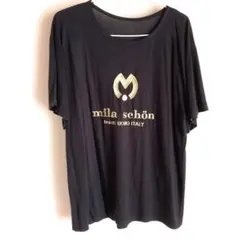 mila schön 半袖カットソー ブラック