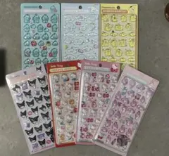 ボンボンドロップシール サンリオ キャラクターシール 7枚セット