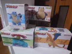 ポケモンスケールワールド カントー地方 レッド＆カビゴン＆ポケモンの笛＆御三家