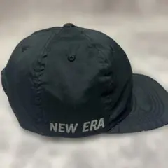 NEW ERA ブラック キャップ　サイクル サイズ FREE ポリエステル
