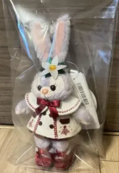 【タグ付き】イッツクリスマス 2018 ステラルー ぬいぐるみバッジ ディズニーシー ステラルー ぬいぐるみバッジ イッツクリスマスタイム