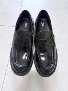 ZARA 厚底ローファー　EUR36