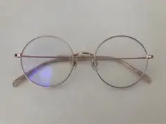 【未使用】Zoff CLASSIC 新品未使用 ピンクゴールド ラウンド メタル